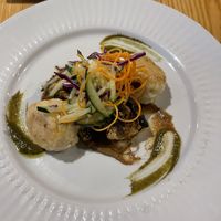 “Scallops"  at Melange Eatery in Medford