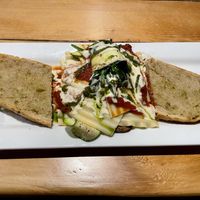 Deconstructed lasagna   at Melange Eatery in Medford