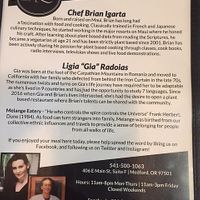 History at Melange Eatery in Medford