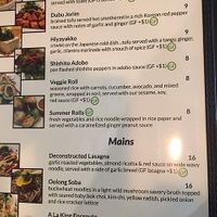 Menu 1 at Melange Eatery in Medford