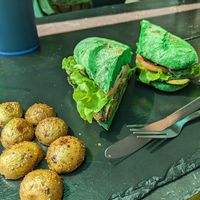 Vegan panini at Boca2 in Monteverde