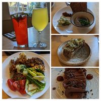 Multiple dishes at Naifs at Naifs in South East London