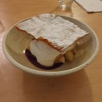 Stewed apples at Naifs in South East London