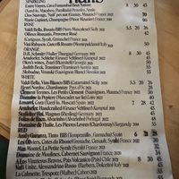 04/04/24 “Natural Wines"  at Naifs in South East London