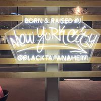 Cute logo at Disneyland - Black Tap in Anaheim