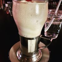 Peanut butter milkshake  at Disneyland - Black Tap in Anaheim