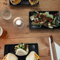 Vegan bao 🫶  at Tiger Bites Pig in Birmingham