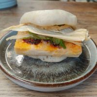 Tofu Bao Bun at Tiger Bites Pig in Birmingham