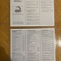 Menu!  at Himalayan Kitchen in Kailua