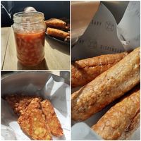 Kids vegan breakfast that we had to make ourselves ! at The Dispensary in Newcastle Upon Tyne