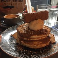 American Style Biscoff Pancakes !! at The Dispensary in Newcastle Upon Tyne