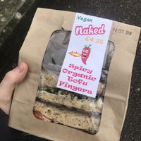 Vegan sandwich  at Naked Coffee in Bournemouth