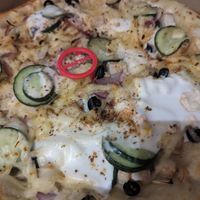 Gyros Pizza at Don Pepe in Budapest