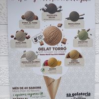 Vegan options   at Sa Gelateria Gelats Artesans  in Girona
