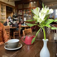   at T H Roberts Coffee Shop in Dolgellau