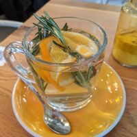 rosemary and orange infusion at Sunny Side Up - Westend in Frankfurt