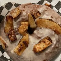 Maple glazed donut 🍩 with coconut bacon 🥥🥓  at Gay4U - Pop Up in Portland