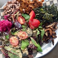 Breakfast plate yummyness at Gay4U - Pop Up in Portland