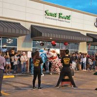 Front of the restaurant at Sweet Basil in Beaumont
