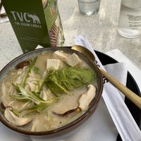 Ramen soup at The Vegan Choice in Miami