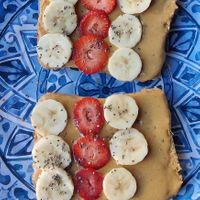 PB toastie at Manara Arts & Culture in Amman