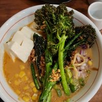 Flying vegan harvest at JINYA Ramen Bar in Washington