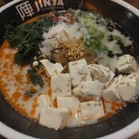 Spicy creamy vegan ramen   at JINYA Ramen Bar in Washington