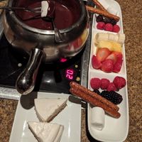 Vegan chocolate pot at The Melting Pot in King Of Prussia