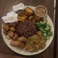 Create your own plate!  at Warung Local in Canggu