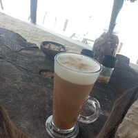 Soya cafe latte at Mr Kahawa in Zanzibar