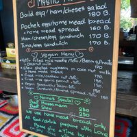 Menu May 2023 at Noina's Mystic Mountain Restaurant & Bungalows in Koh Samet