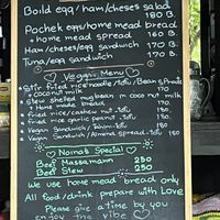 Menu  at Noina's Mystic Mountain Restaurant & Bungalows in Koh Samet