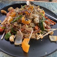 Fried Noodle  at Noina's Mystic Mountain Restaurant & Bungalows in Koh Samet