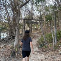 The trail to get to Noina’s from TubTim beach.   at Noina's Mystic Mountain Restaurant & Bungalows in Koh Samet
