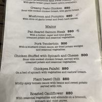 Menú at Noina's Mystic Mountain Restaurant & Bungalows in Koh Samet