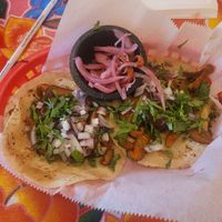 Shitaki mushroom tacos #Veganuary at El Ponce in Atlanta