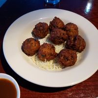 Onion pakoras at Kababish in Cary
