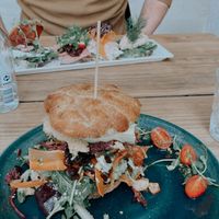 Veganske Sandwich   at David's Cafe in Stege