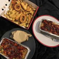 Char sui, mixed veggies, noodles. 🤤 at Woo Tan Scran - Cloud Kitchen in Liverpool