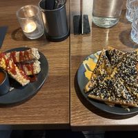 Sticky ribs and prawn toast  at Woo Tan Scran - Cloud Kitchen in Liverpool