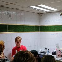 Big queue inside at Woo Tan Scran - Cloud Kitchen in Liverpool