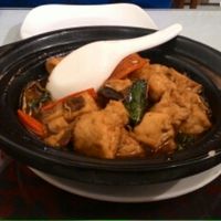 spicy tofu at Samadhi Art & Cafe in Xiamen