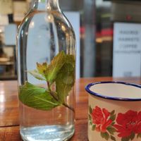 water at Asian Army in Madrid