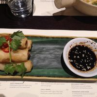Spring rolls at Busaba - Covent Garden in London