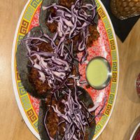 Choripapa tacos  at La Capital in Montreal