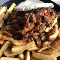 Mein veganes Pita Gyros-sehr lecker  at Pier 7 in Vlissingen