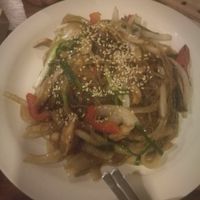 Fried Glass noodles at Yeonnam There 연남그곳  in Seoul