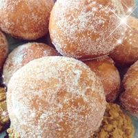 Berlinesas  at Aresha Vegan Bakery in Merida