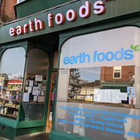 exterior at Earth Foods in Bournemouth