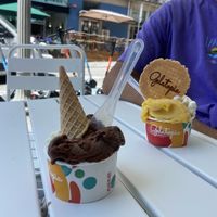   at Gelatopia in Porto